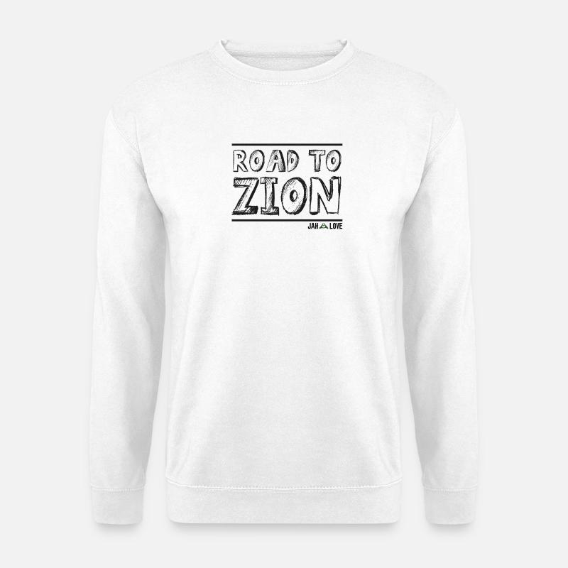 Road To Zion - Unisex Pullover - Weiß