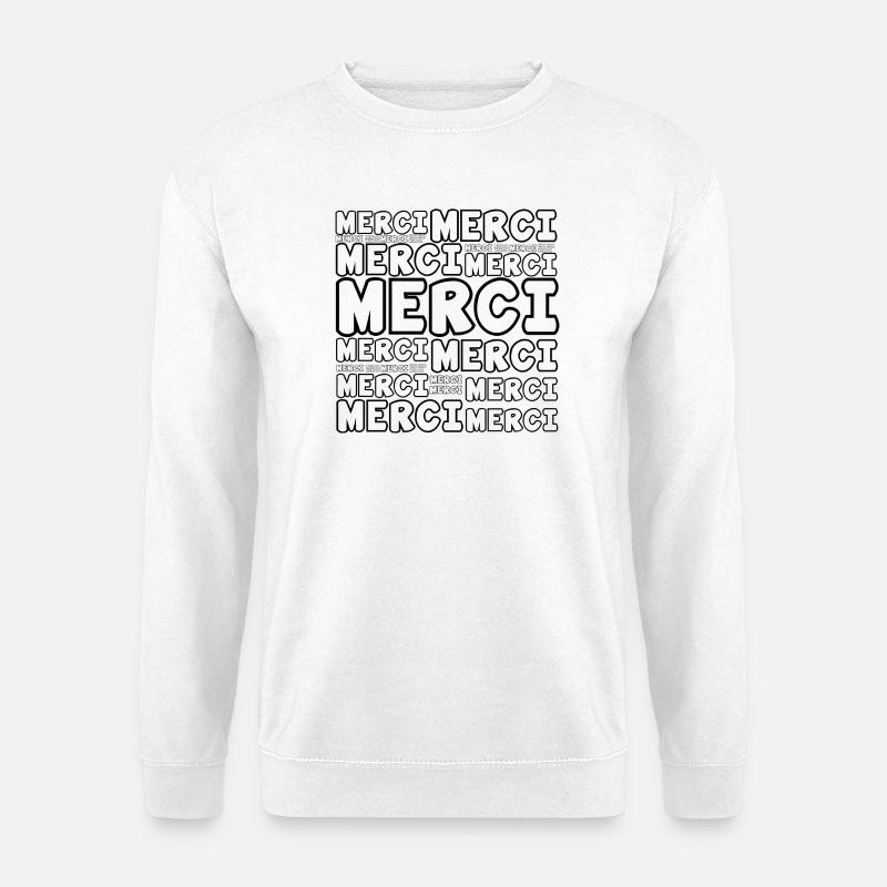 danke - Unisex Pullover - Weiß