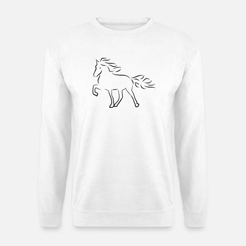 2541614 14630838 isi - Unisex Pullover - Weiß