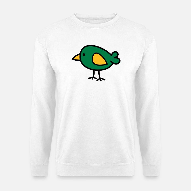 2541614 15425930 vogel - Unisex Pullover - Weiß