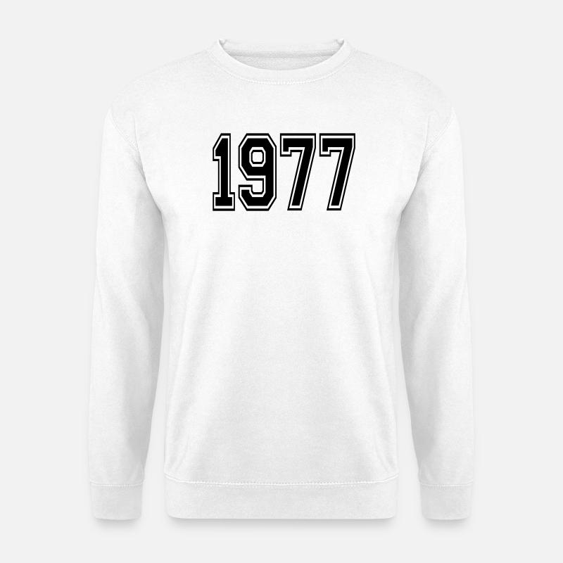 1977 - Unisex Sweatshirt - white