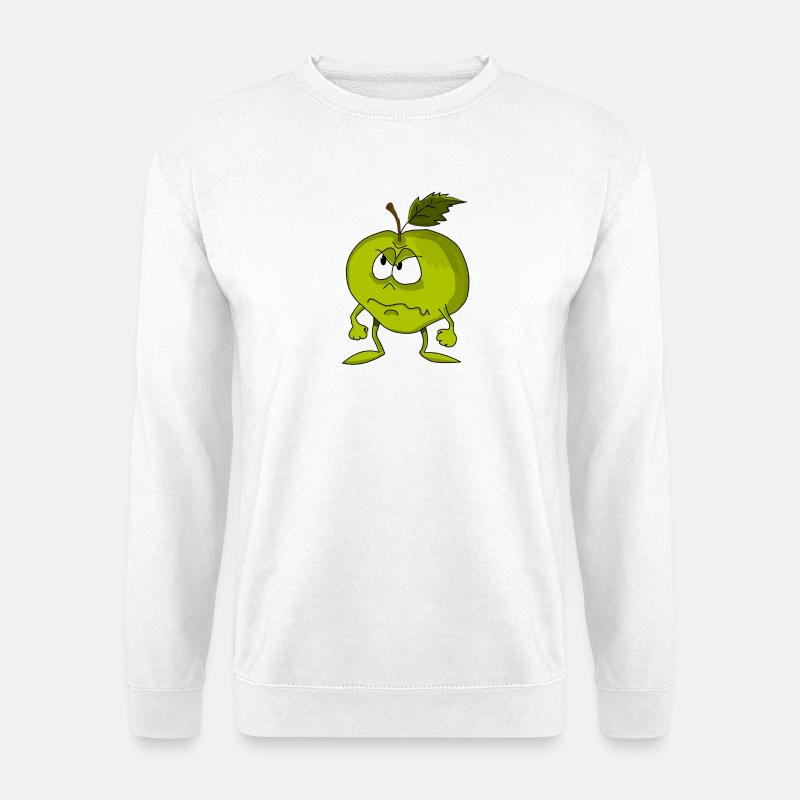 Apfel - Unisex Pullover - Weiß