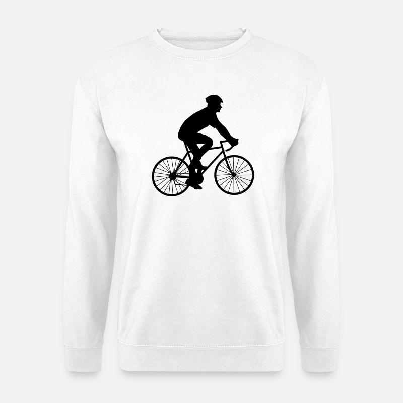 Cycle Racing - Unisex Pullover - Weiß