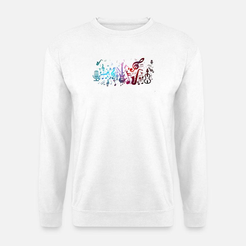 Musik - Unisex Pullover - Weiß