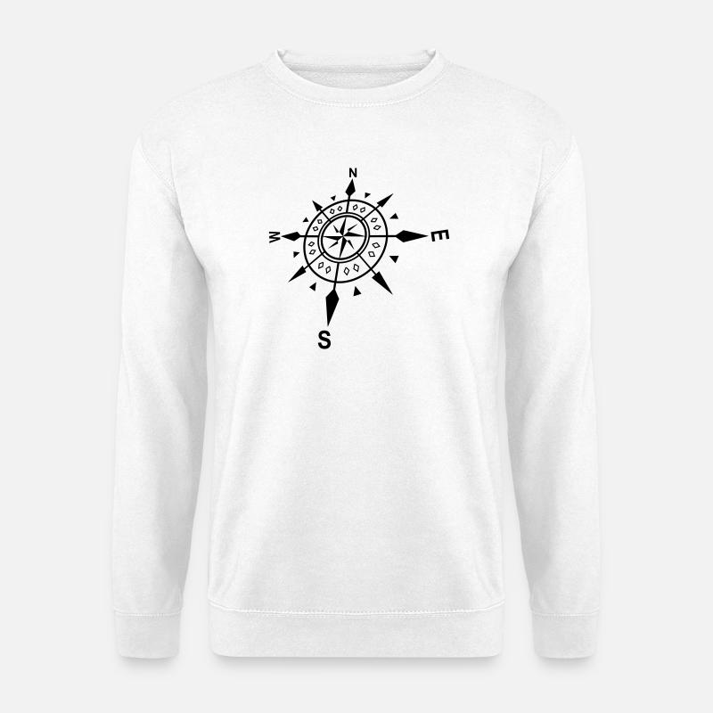 windrose - Unisex Sweatshirt - white