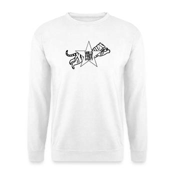 Sports Sportsman Tiger Animal Fun Dictons Cadeau - Sweat-shirt Unisexe - blanc - Devant