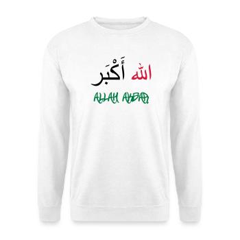 Allah Akbar - Unisex Sweatshirt - white - Front