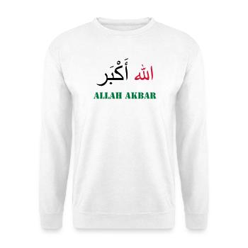 Allah Akbar - Unisex Sweatshirt - white - Front