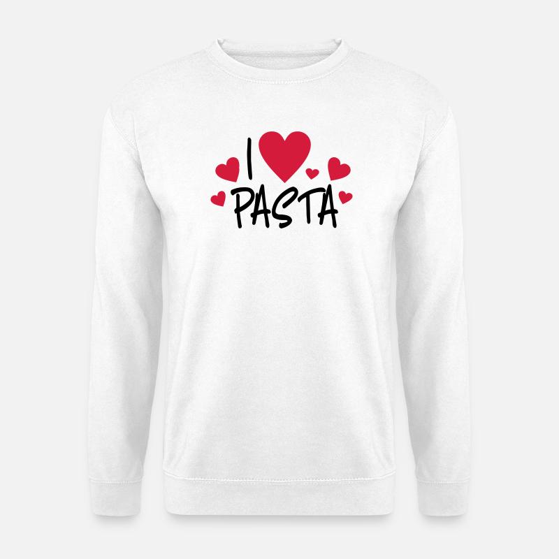 Pasta - Unisex Pullover - Weiß