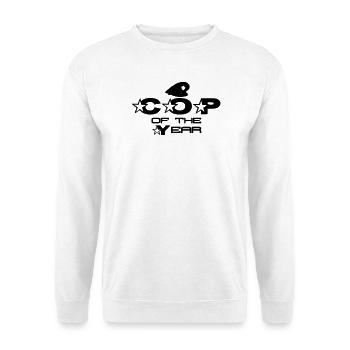 Cop of the Year Polizist Polizei Beruf Kollegen - Unisex Sweatshirt - white - Front