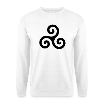 Britian - Unisex Pullover - Weiß - Vorne