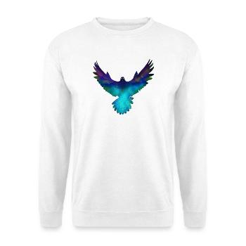 eagle falcon - Unisex Sweatshirt - white - Front
