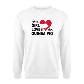 Cobaye - Sweat-shirt Unisexe - blanc - Devant