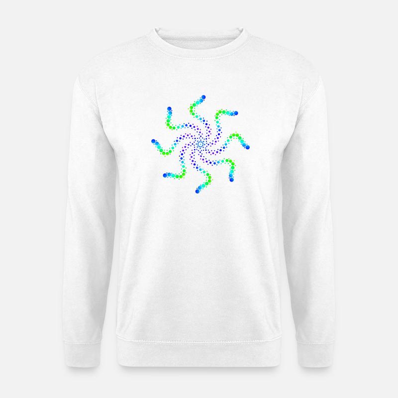 Psychedelic - Unisex Sweatshirt - white