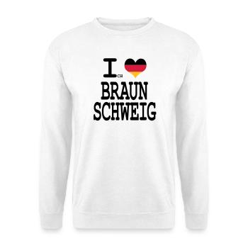 J'aime Brunswick - Sweat-shirt Unisexe - blanc - Devant