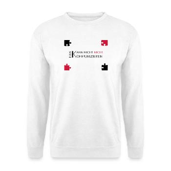 communication watzlawick - Unisex Pullover - Weiß - Vorne