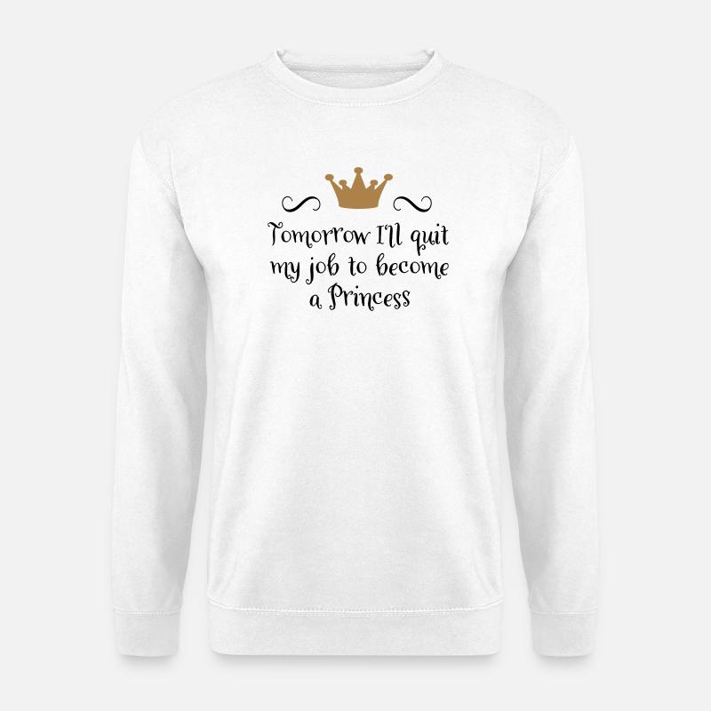 Princess - Unisex Sweatshirt - white