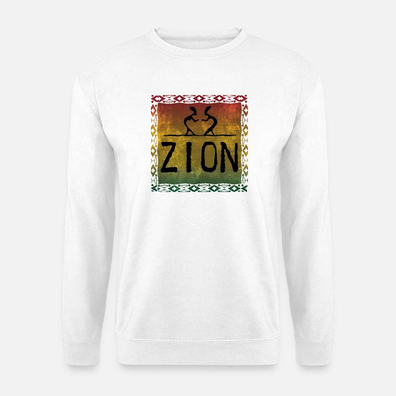 zion dance - Unisex Pullover - Weiß
