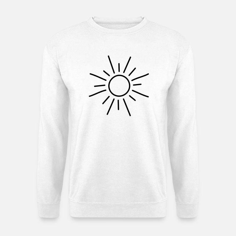 sun - Unisex Sweatshirt - white