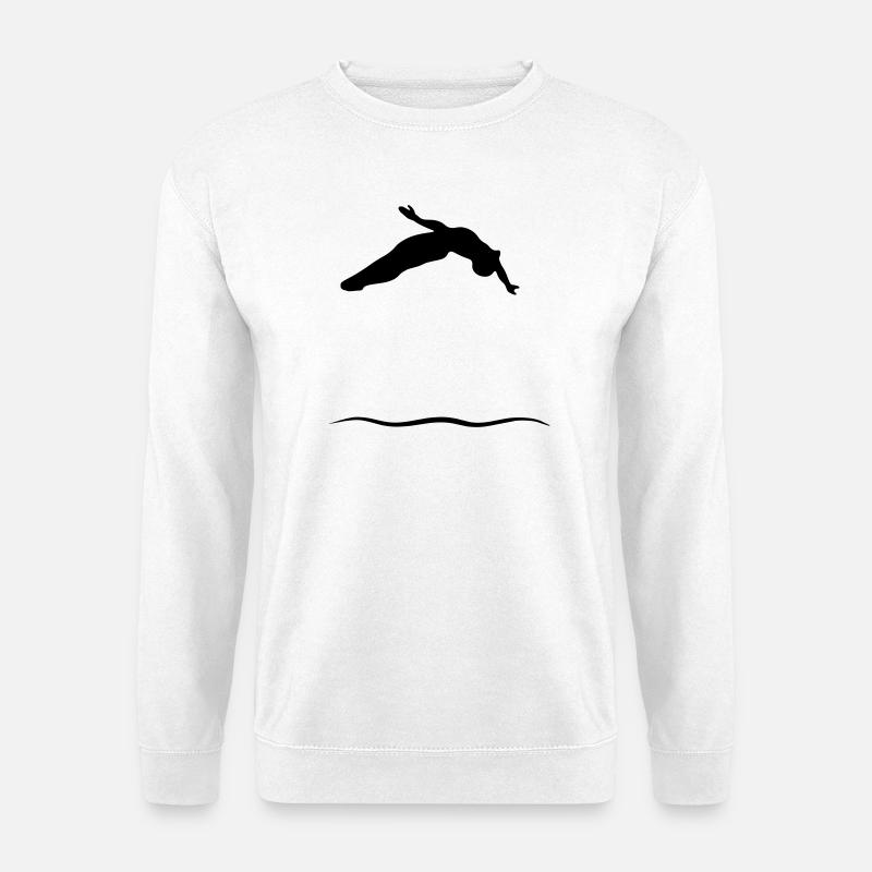 Turmspringer - Unisex Pullover - Weiß