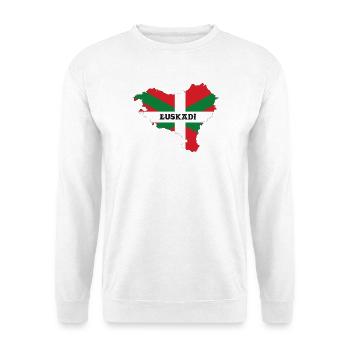 Baskenland - Unisex Pullover - Weiß - Vorne