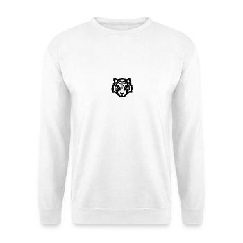tigre - Sweat-shirt Unisexe - blanc - Devant