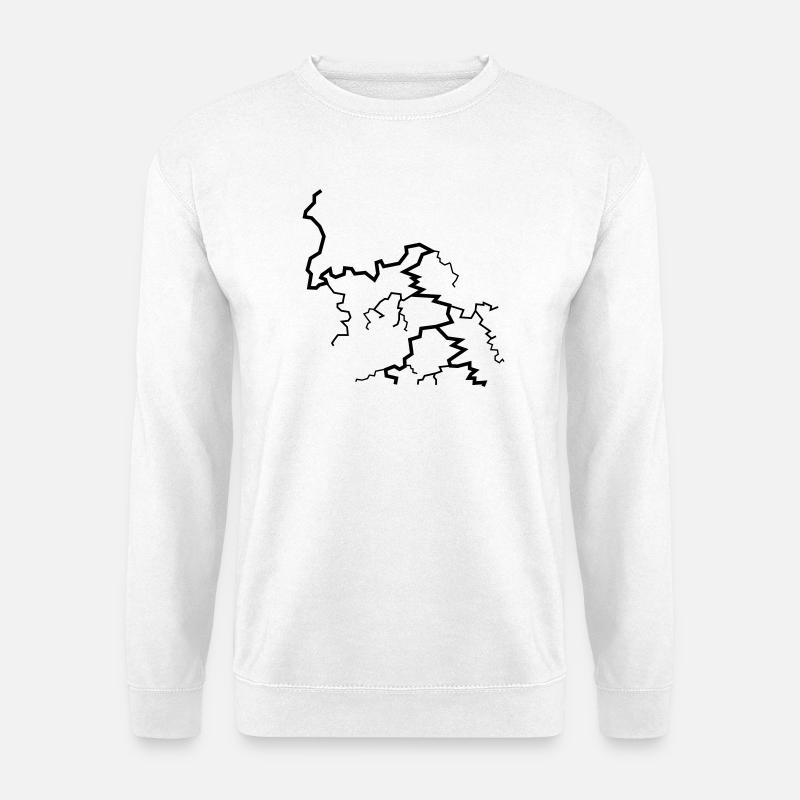 Blitz - Unisex Pullover - Weiß