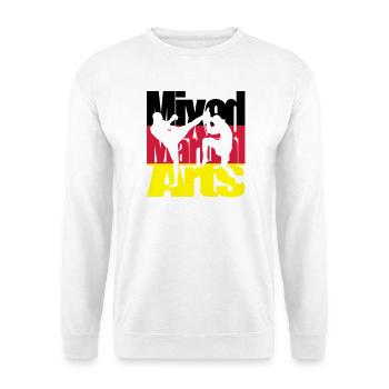Mixed Martial Arts Deutsch - Unisex Pullover - Weiß - Vorne