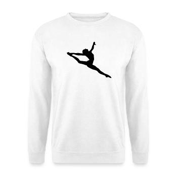 Rhythmic gymnastics - Unisex Sweatshirt - white - Front