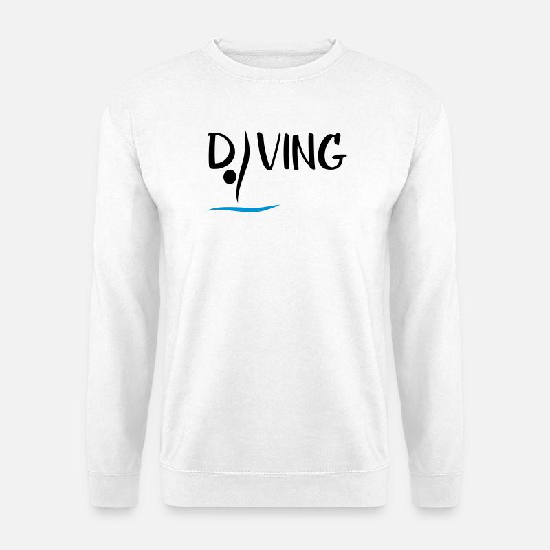 Turmspringen - Unisex Pullover - Weiß
