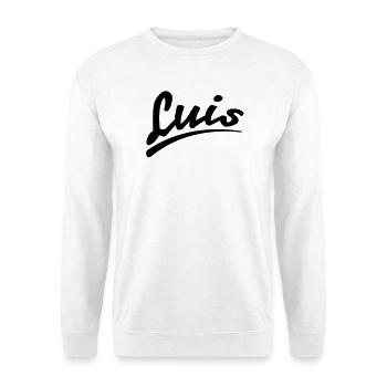 luis | Luis - Unisex Sweatshirt - white - Front