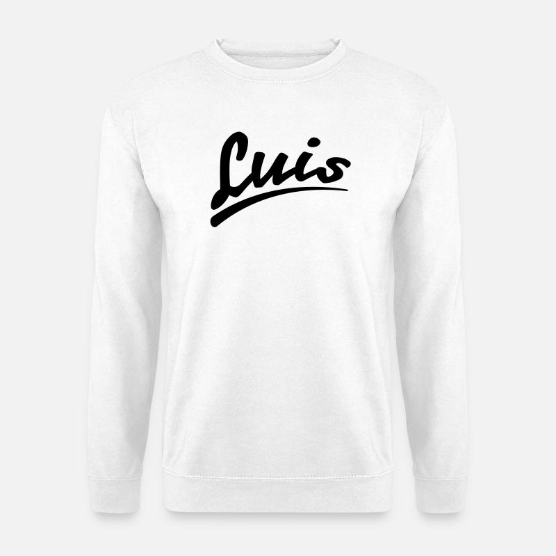 Luis - Unisex Pullover - Weiß