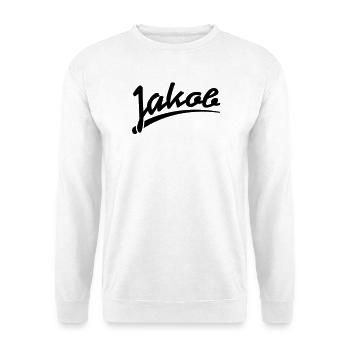 jakob | Jakob - Unisex Sweatshirt - white - Front
