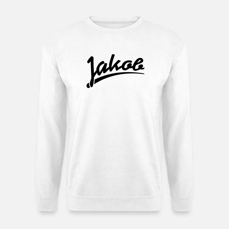 jakob | Jakob - Unisex Sweatshirt - white