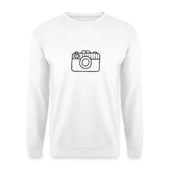 Photo Camera - Unisex Sweatshirt - white - Front