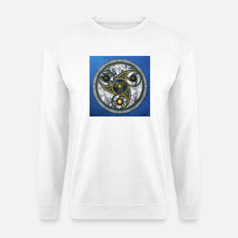 Bewusstseins-Reisemaschine - Unisex Pullover - Weiß