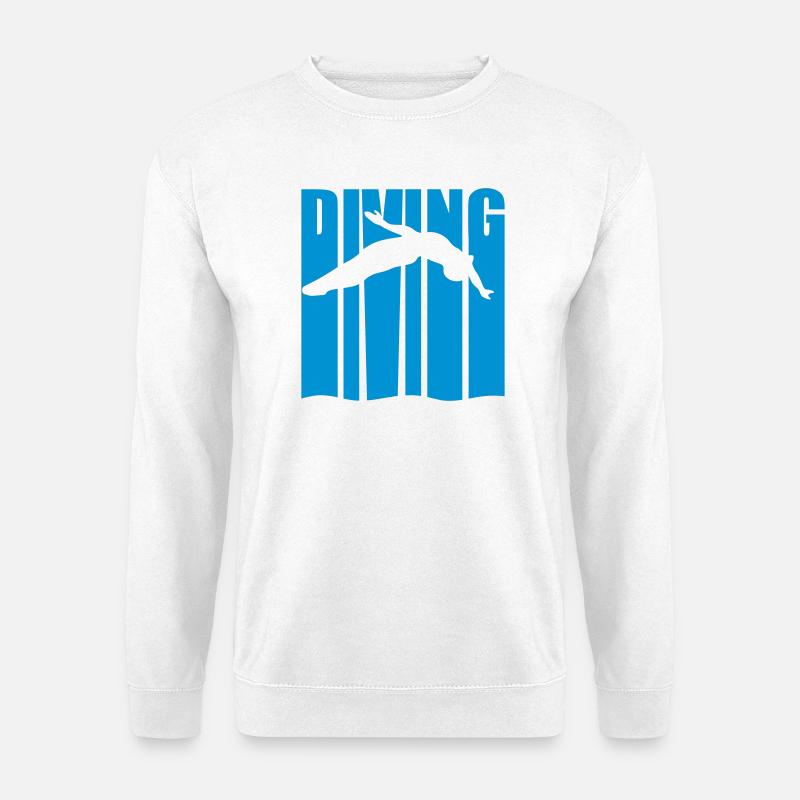 High diving - Unisex Sweatshirt - white