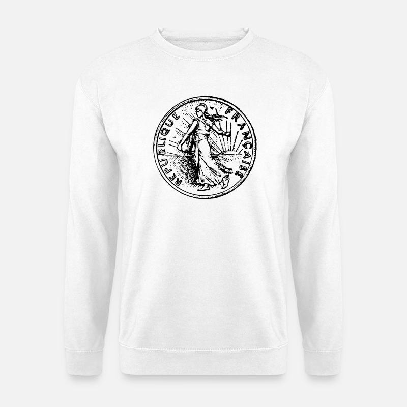 franc - Unisex Pullover - Weiß