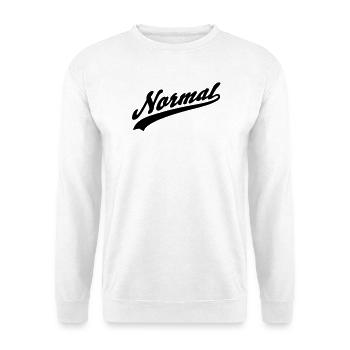 normal - Unisex Sweatshirt - white - Front