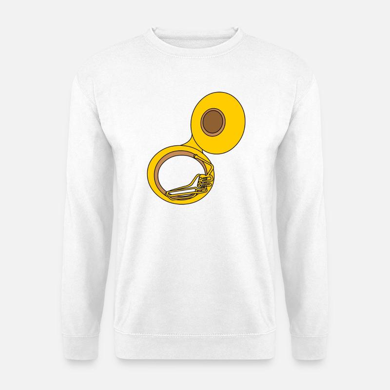 Sousaphon - Unisex Pullover - Weiß