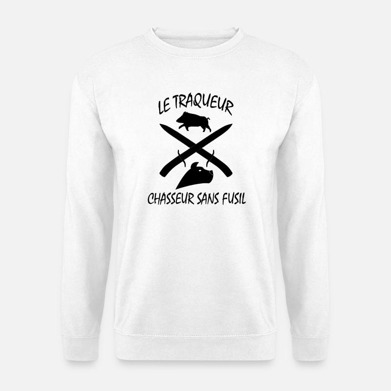 the hunter hunter without rifle! - Unisex Sweatshirt - white
