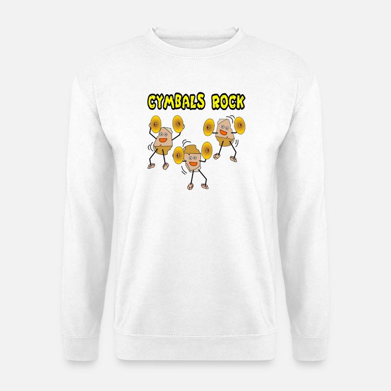 Becken Rock - Unisex Pullover - Weiß
