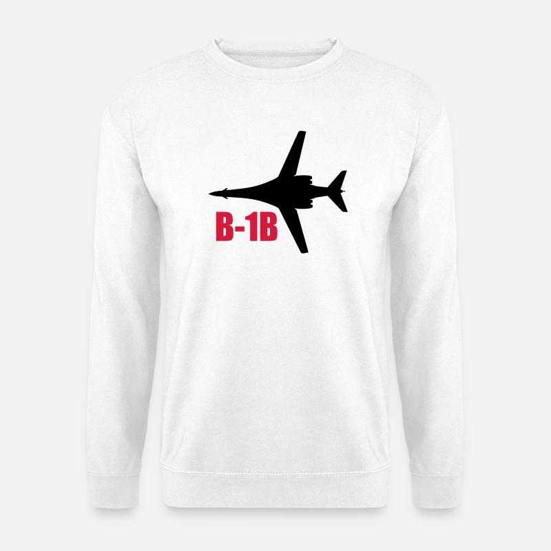 B-1B - Unisex Pullover - Weiß