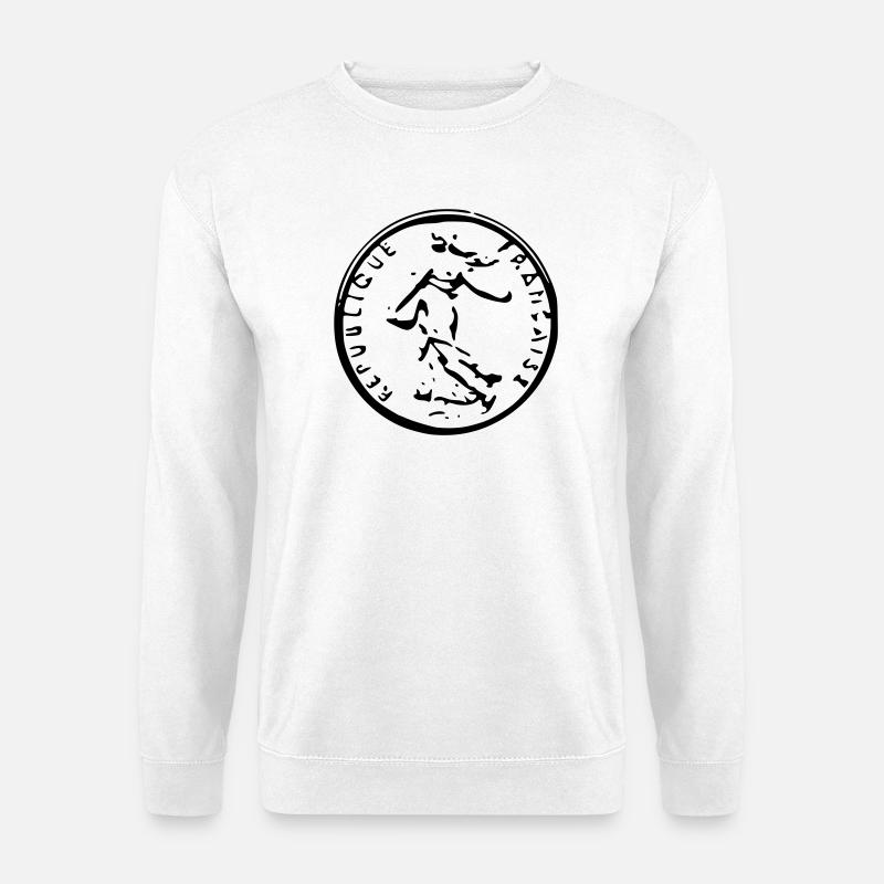 Lassen Franc - Unisex Pullover - Weiß