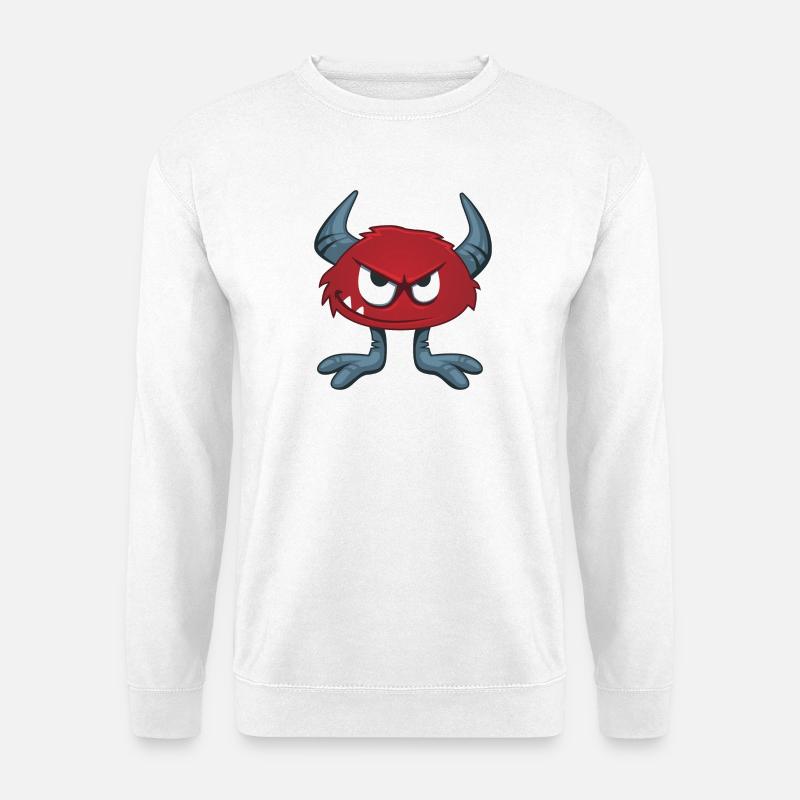 Monster - Unisex Pullover - Weiß