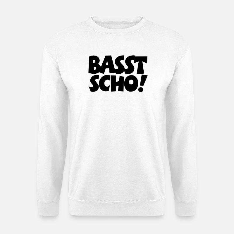 Basst Scho - Unisex Sweatshirt - white
