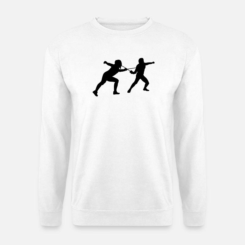 Fechten - Unisex Pullover - Weiß