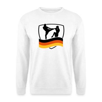 deutschland_kampfsport_1 - Unisex Pullover - Weiß - Vorne