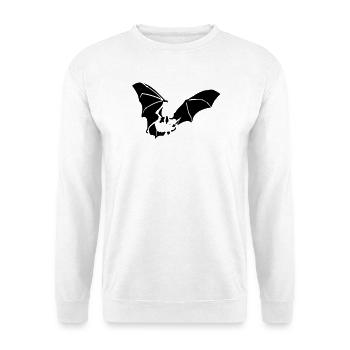 fledermaus - Unisex Sweatshirt - white - Front