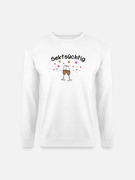 Sektsüchtig - Unisex Pullover - Weiß